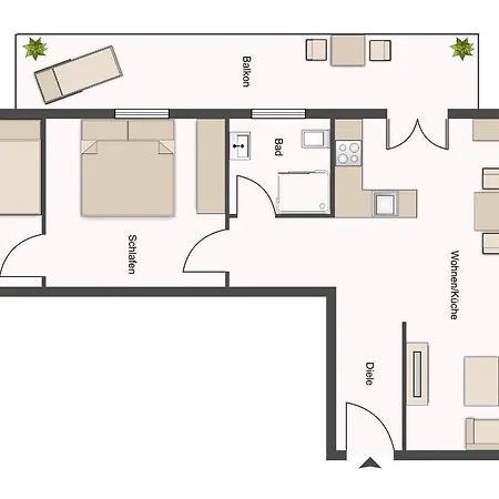 Apartment Gaestehaus Zum Thoma Kreuth